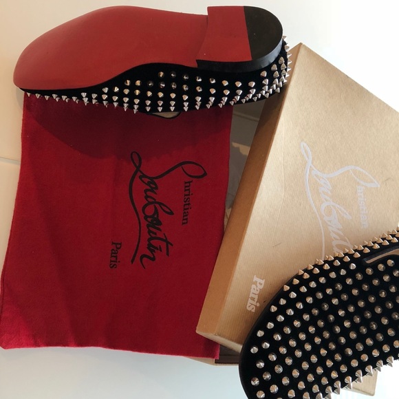 Rollerboy spike louboutin flats main image 6
